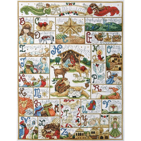 Design Works&#x2122; Oh Holy Night Counted Cross Stitch Kit